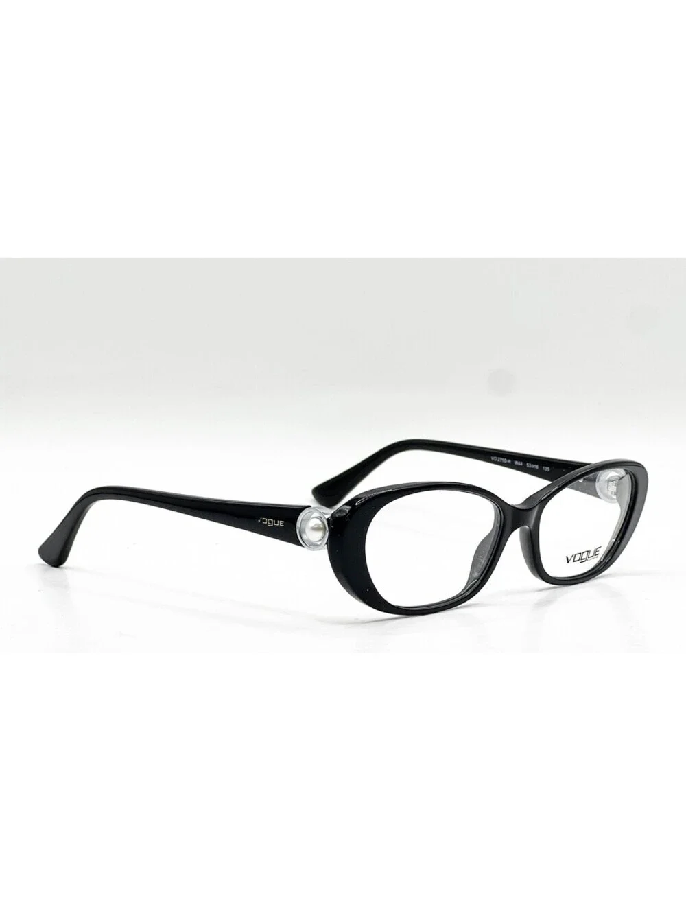 Vogue VO 2750-H W44 Black Oval Authentic Eyeglass Frames 53-16